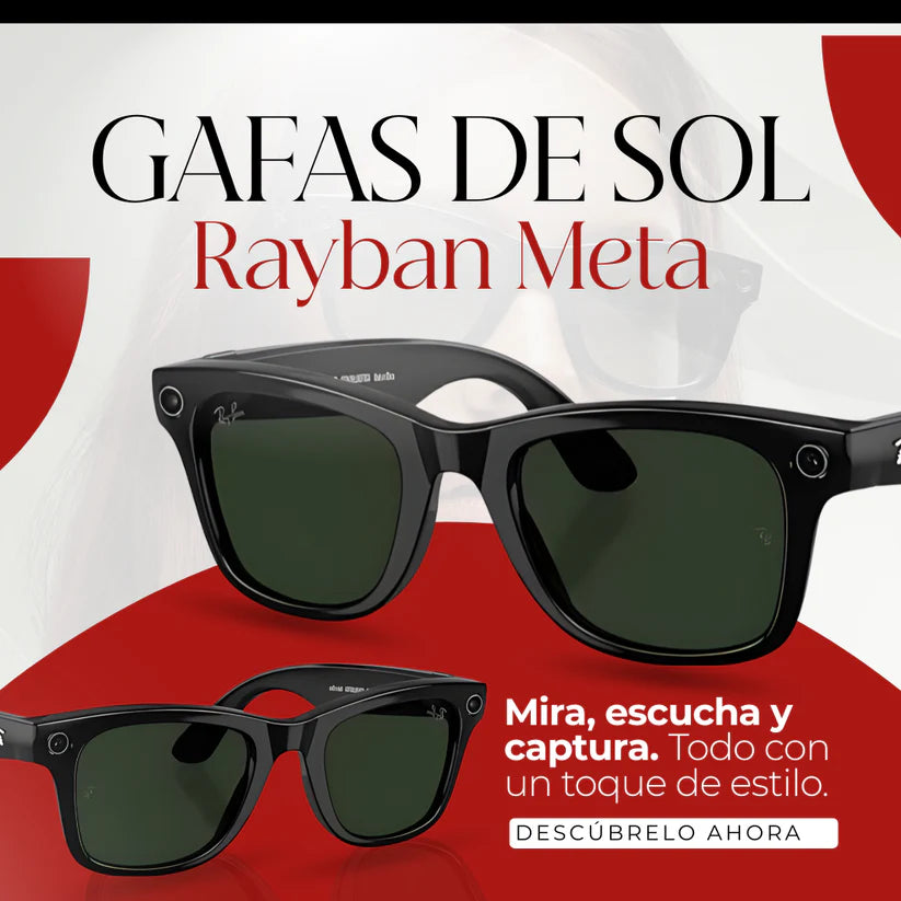 PROMOCIÓN BLACK FRIDAY 50% DESCUENTO GAFAS META RAYBAN - NOVEDAD EN GUATEMALA