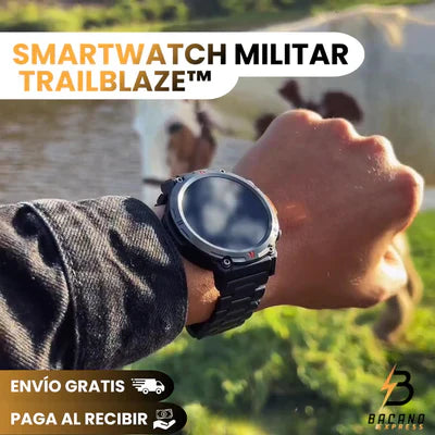 [OFERTA BLACK FRIDAY  - COMPRA 1 Y GANA 7 MANILLAS] TRAILBLAZE - EL RELOJ INTELIGENTE CON RESISTENCIA MILITAR + CARGADOR INALÁMBRICO REGALO