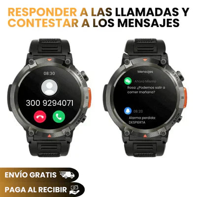 [OFERTA BLACK FRIDAY  - COMPRA 1 Y GANA 7 MANILLAS] TRAILBLAZE - EL RELOJ INTELIGENTE CON RESISTENCIA MILITAR + CARGADOR INALÁMBRICO REGALO